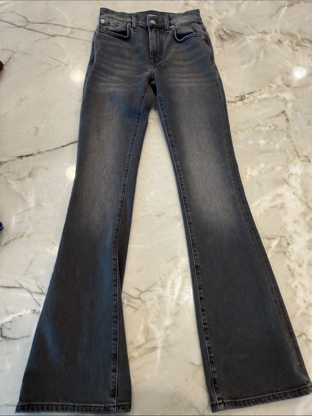 Splendid Women's Black Wash Flare Jeans